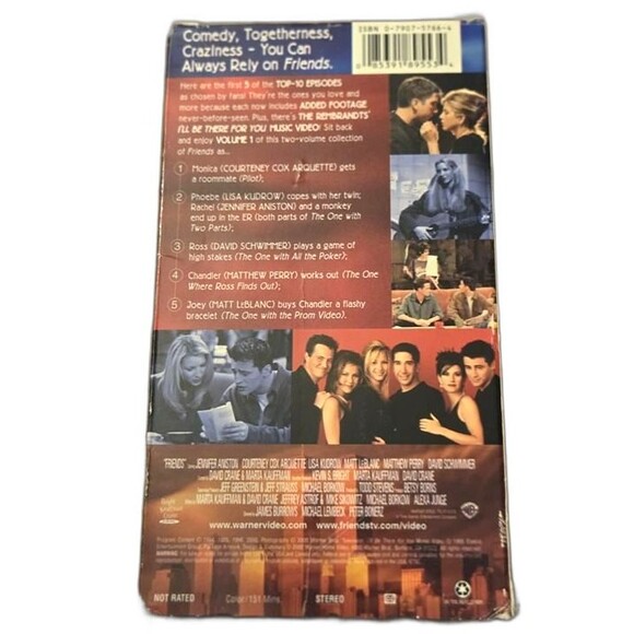 Friends - The Best of Friends: Volume One VHS - Picture 2 of 3